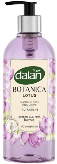 Мыло жидкое Dalan Botanica с ароматом лотоса 500мл Dalan Kimya End. A.S. - фото №3