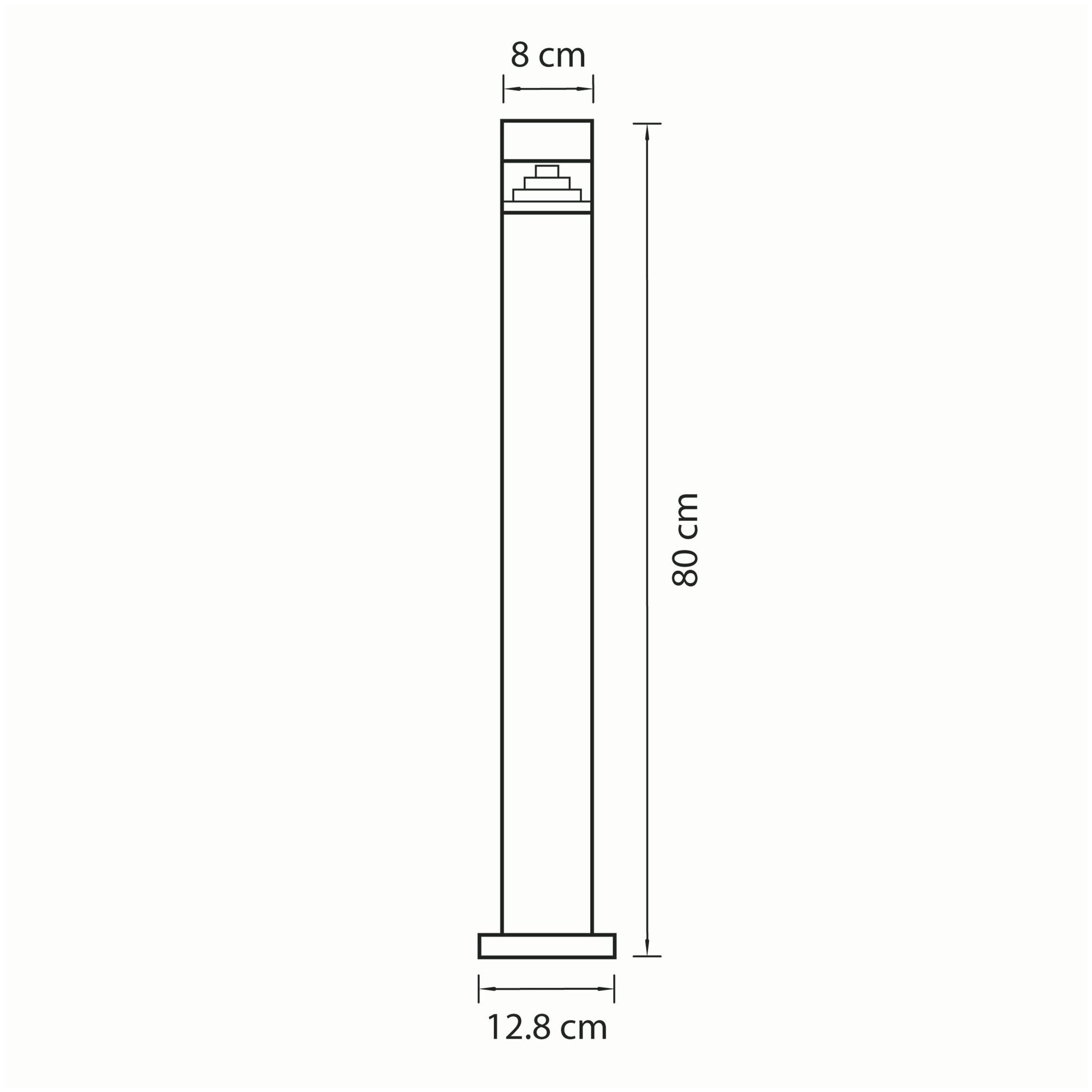 377707 Светильник RAGGIO LED 6W 300LM черный 4000K IP55 - фотография № 4