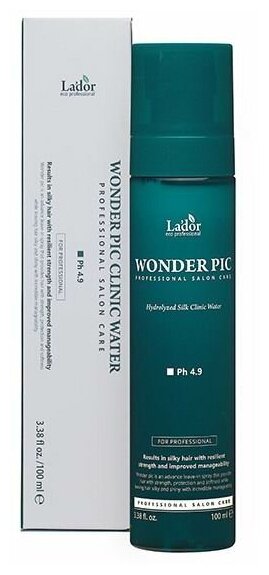 Спрей для волос La&aposdor Wonder Pick Clinic Water для укрепления и защиты 100мл 8809500813682