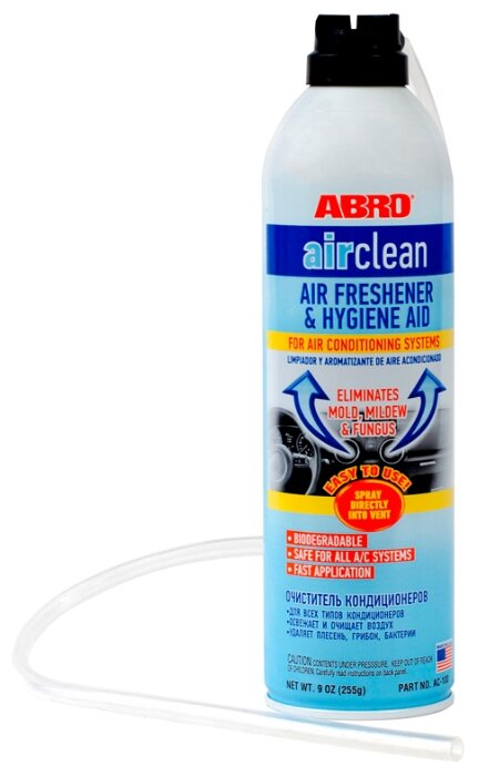 ABRO Очиститель кондиционеров ABRO AIR FRESHENER & HYGIENE AID AC100