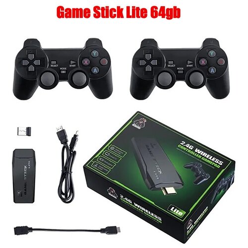 Портативная игровая приставка Game Stick Lite PREMlUM 64 GB 10227 игр 239000₽