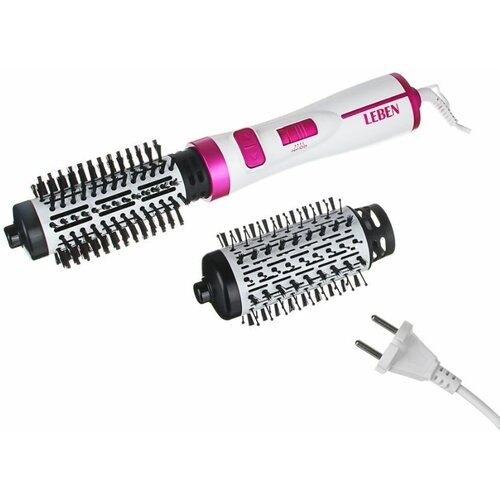 Фен-щётка LEBEN 259-159 1000 Вт белый 265400₽