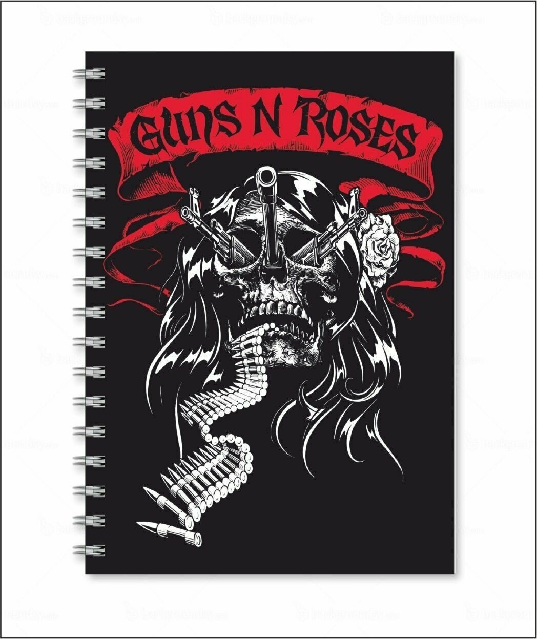 Тетрадь Guns N Roses - Ганз-Н-Роузиз № 2