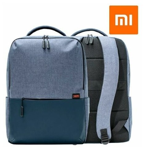 Рюкзак Xiaomi THE BACKPACK XDLGX-04 (X31384) 32x44x16см 21л. 0.5кг. полиэстер синий - фото №10