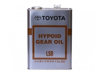 Масло трансмиссионное TOYOTA Hypoid Gear Oil LSD 85W-90