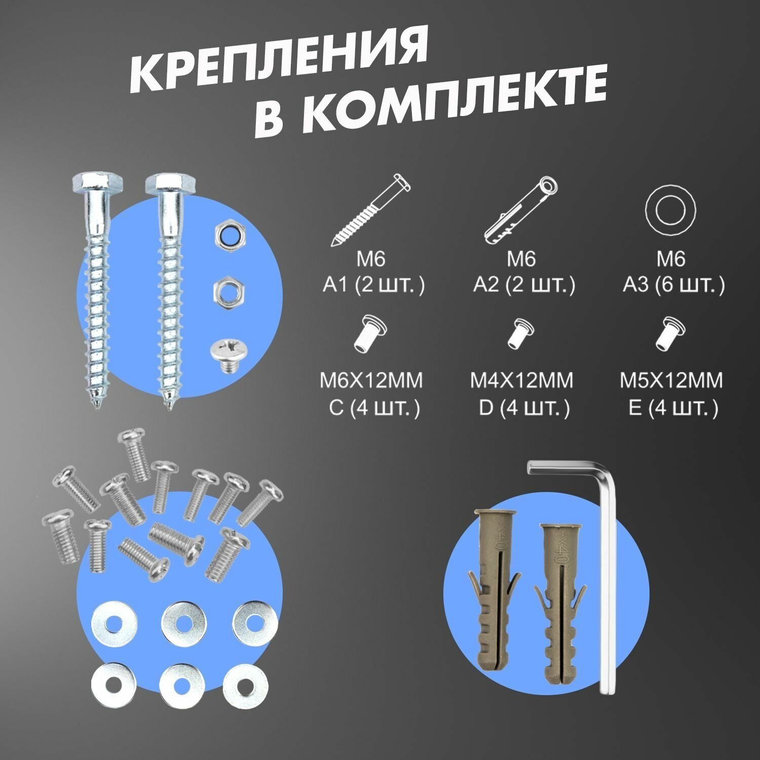 Кронштейн настенный наклонно-поворотный REXANT крепление для телевизора 10-27