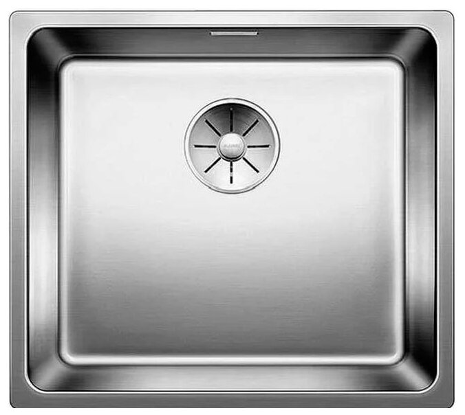 Интегрированная кухонная мойка 44 см, Blanco Andano 450-IF, нержавеющая сталь/полированная - фотография № 1