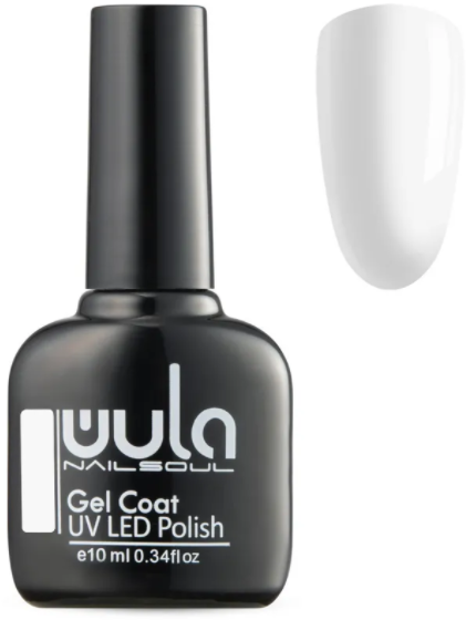 WULA NAILSOUL Гель лак для ногтей тон 304 белый, 10 мл