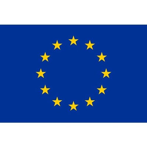 Флаг Евросоюза. Размер 135x90 см. настольный флаг флаг евросоюза