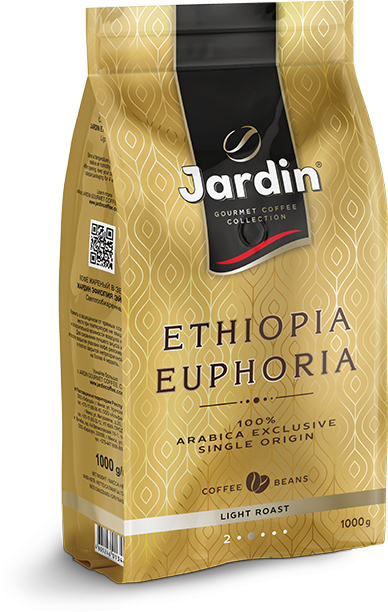 Зерновой кофе JARDIN Ethiopia Euphoria пакет 1000гр.