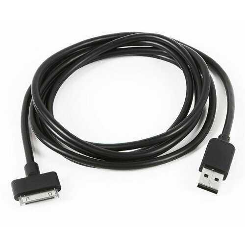 Набор из 3 штук Кабель USB Gembird CC-USB-AP1MB AM/Apple, для iPhone/iPod/iPad, 1 м, черный набор из 3 штук кабель usb gembird cc usb ap1mb am apple для iphone ipod ipad 1 м черный