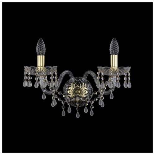 фото Хрустальная бра 1410b/2/195/xl g v0300 bohemia ivele crystal
