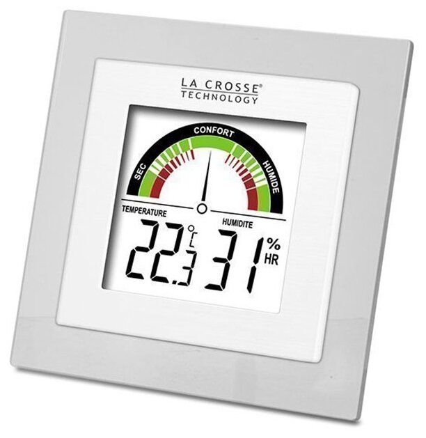 La Crosse Technology Термогигрометр, шкала уровня комфорта WT137