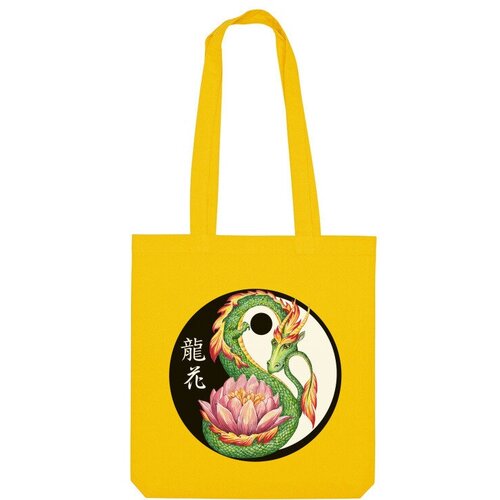 фото Сумка шоппер us basic, желтый