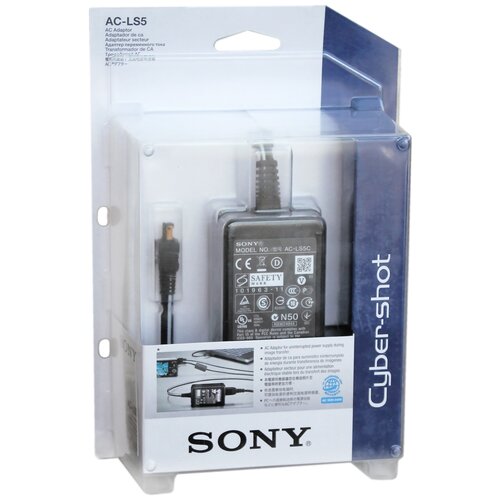 Адаптер питания Sony AC-LS5 для камер Cyber-shot (4,2В 1,5А) для аккумуляторов InfoLITHIUM серии G (ACLS5.CEE)