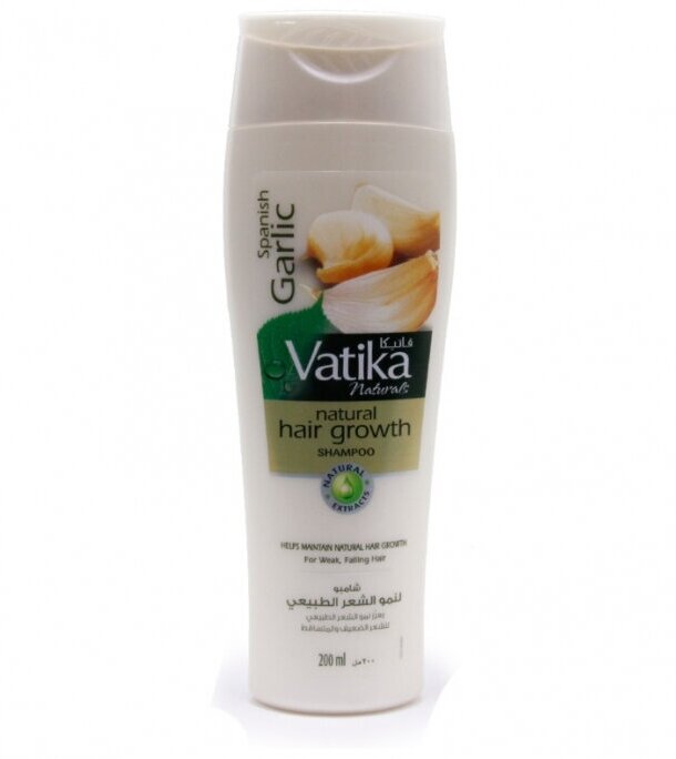Шампунь для волос Dabur VATIKA GARLIC - Для ломких и выпадающих волос 200 мл - фотография № 12