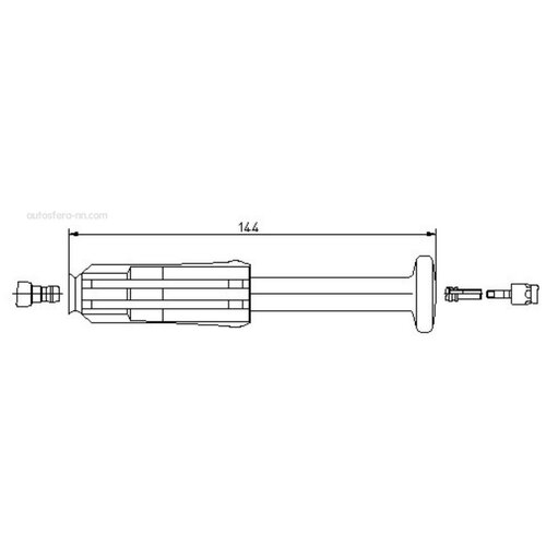 BREMI 133032 BR-133032_наконечник провода высоковольтного!\ MB W202/W124/W210/W140/Vito 1.8-3.6 88-06