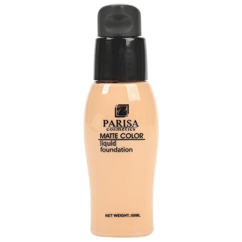 фото Parisa Тональный крем Matte Color liquid foundation, 50 мл, оттенок: 02