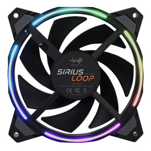 Вентилятор InWin Sirius Loop ASL120 fan RGB (Single pack) (6133811)