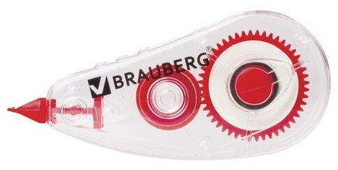 BRAUBERG Корректирующая лента Red Power 5 мм х 6 м