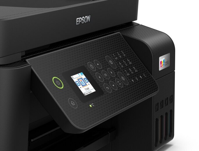 Epson L5290 МФУ А4 цветное: принтер/копир/сканер/факс, 33/15 стр./мин.(чб/цвет), ADF 30 стр., USB/LAN, в комплекте чернила 7 500/4 500 стр.(чб/цвет) (C11CJ65409) - фото №3