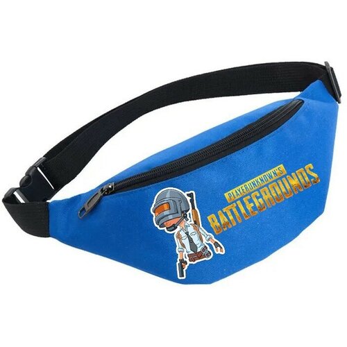 фото Сумка поясная noname, голубой