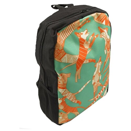 фото Рюкзак туристический/городской "собаки", бирюзовый urm