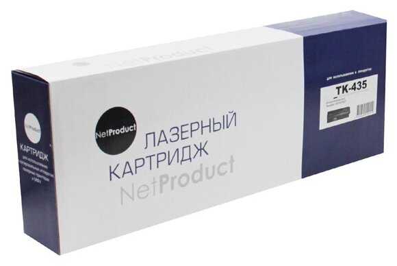 Тонер-картридж NetProduct (N-TK-435) для Kyocera TASKalfa180/181/220/221, 15K