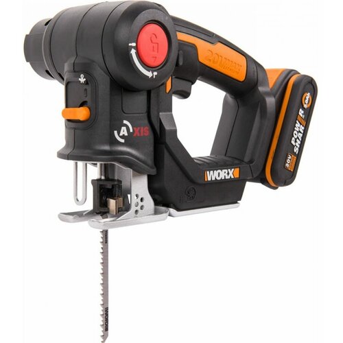 Аккумуляторный лобзик-сабельная пила WORX WX550 лезвия для сабельной пилы worx 15 см