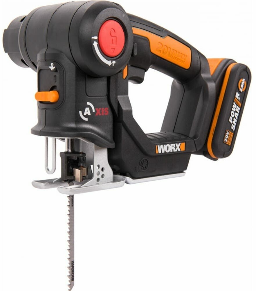 Аккумуляторный лобзик-сабельная пила WORX WX550