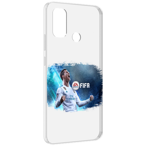 Чехол MyPads FiFA логотип для UleFone Note 10P / Note 10 задняя-панель-накладка-бампер