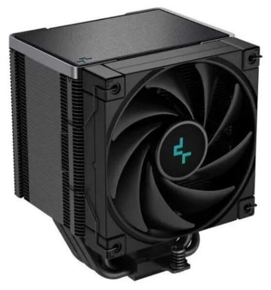 Кулер DEEPCOOL AK500 ZERO DARK LGA20XX/1700/1200/115X/AM5/AM4 (9шт/кор, TDP 240W, PWM, Fan 120mm, 5 тепл. Трубок, Copper Base, черный) RET