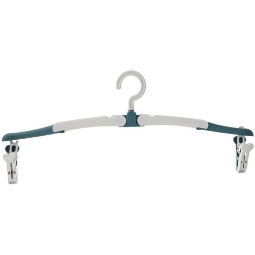 VETTA Вешалка дорожная складная с прищепками полипропилен 385х155см 2 цвета 2 штуки 267₽