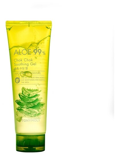 TONYMOLY ALOE 99% Chok Chok Soothing Gel Увлажняющий гель с экстрактом алоэ вера