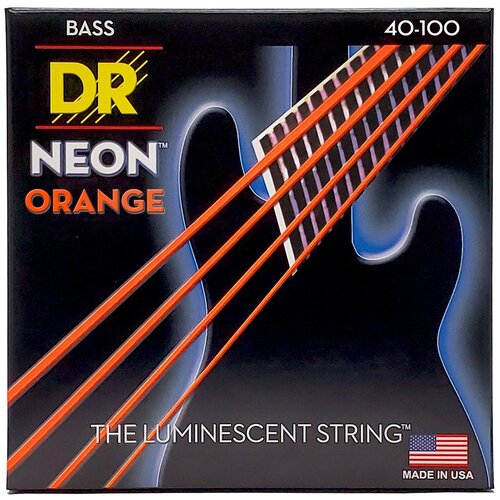 Струны для бас-гитары DR String NOB-40