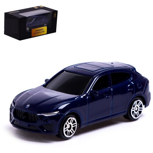 Машина металлическая MASERATI LEVANTE GTS, 1:64, цвет синий машина металлическая maserati levante gts 1 64 цвет синий