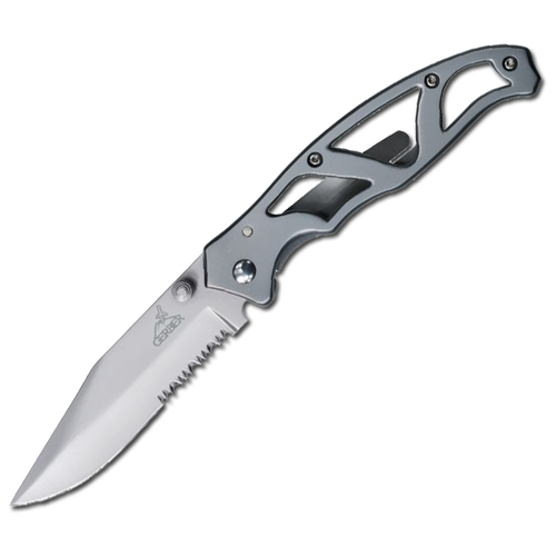 Нож Gerber (Гербер) Paraframe Pckt Folding 1 DP SE, серрейторное лезвие, блистер
