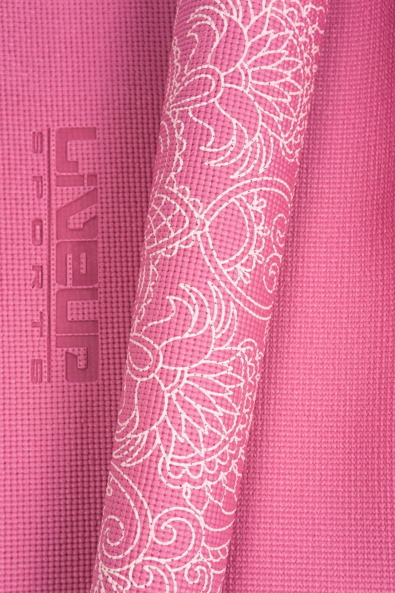 Мат для йоги LiveUp PRINTED YOGA MAT-RED Унисекс LS3231c-06r 173x61x0,6см