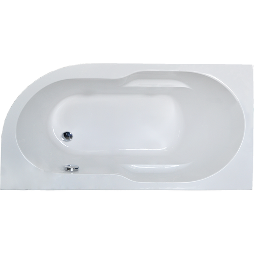 Ванна Royal Bath Azur 160x80 L акриловая ванна royal bath azur de luxe 160x80 rb614202dl l с гидромассажем