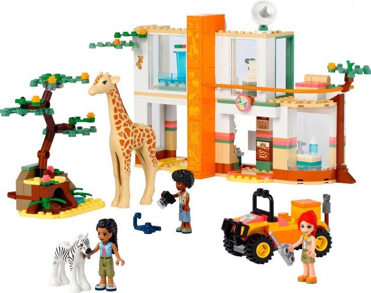 Конструктор LEGO Friends "Спасательная станция Мии для диких зверей" 41717 - фото №2