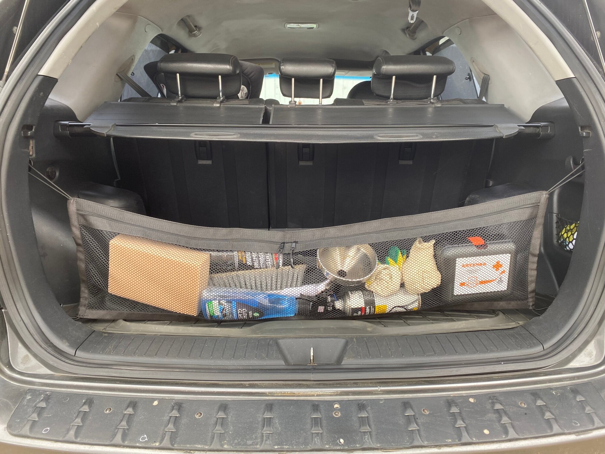 Сетка-карман в багажник автомобиля AvtoPoryadok 120 на 28