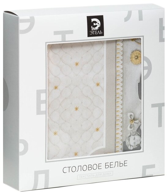 Скатерть Этель Classic style 110х145см +/-3см, 100% хл, саржа 190 гр/м2 Этель 4816124 .