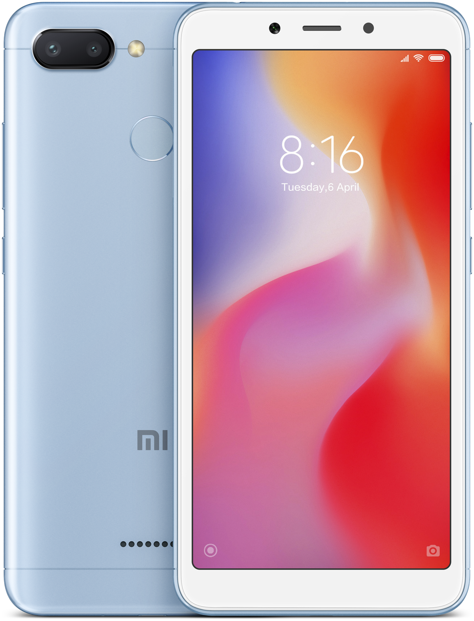 Xiaomi Redmi 6 4/64 ГБ Global, голубой