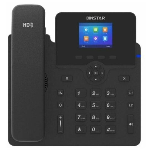 Телефон IP Dinstar C63G черный телефон ip dinstar c63g черный