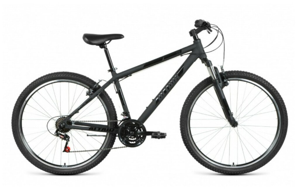 Велосипед ALTAIR AL 27,5 V- 21г. (19" / черный матовый-черный )