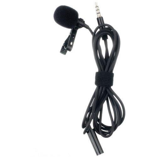 Петличный микрофон LAVALIER GL-142 Jack 35 2в1 черный 29500₽