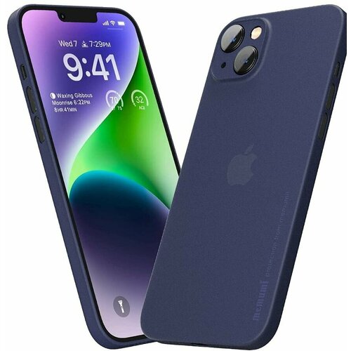 Чехол для смартфона Memumi Ultra Slim 0.3mm PP для iPhone 14 Plus 6.7" Blue (AFC22252A)