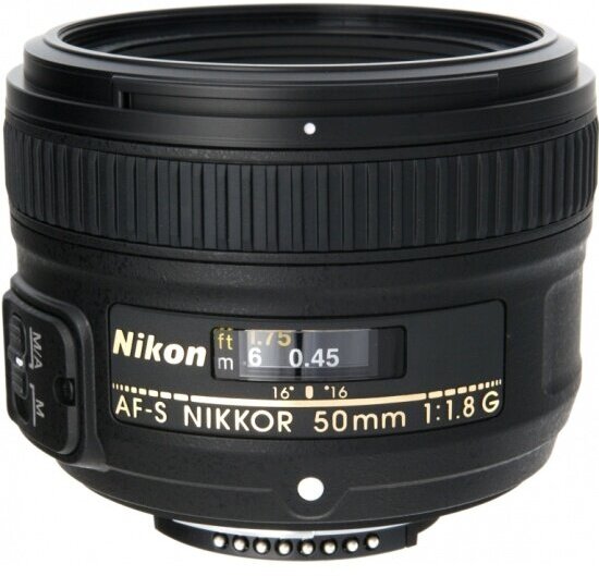 Объектив Nikon 50 mm f/1.8G AF-S Nikkor