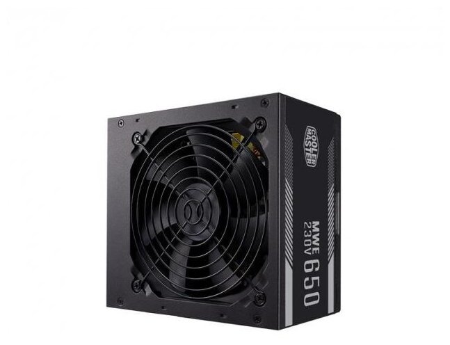 Блок питания Cooler Master ATX 650W MWE White 650W V2 80+ bronze (24+4+4pin) Apfc 120mm fan 6xSATA R .