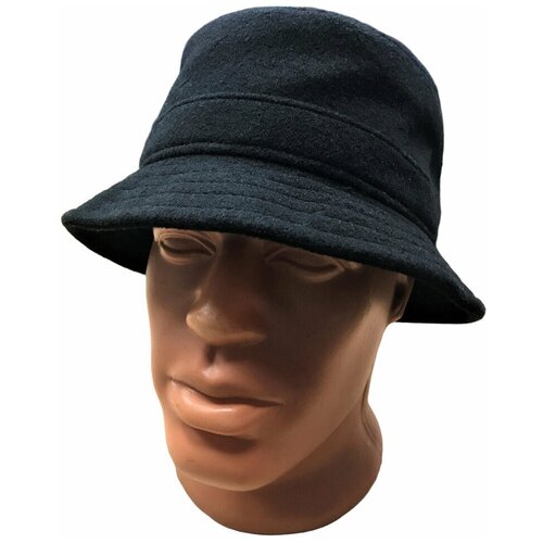 шляпа размер 57 черный Шляпа FREDRIKSON, размер 57, черный